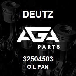 32504503 Deutz OIL PAN | AGA Parts