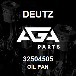 32504505 Deutz OIL PAN | AGA Parts