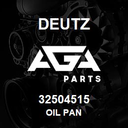 32504515 Deutz OIL PAN | AGA Parts