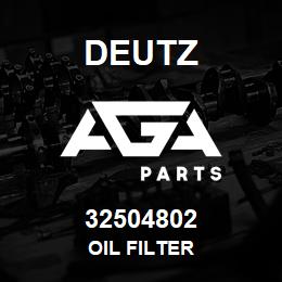 32504802 Deutz OIL FILTER | AGA Parts