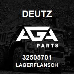 32505701 Deutz LAGERFLANSCH | AGA Parts