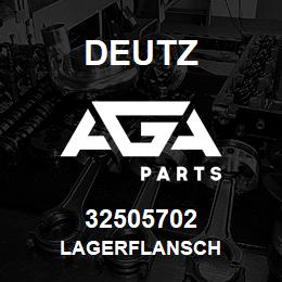 32505702 Deutz LAGERFLANSCH | AGA Parts