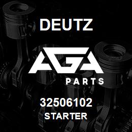 32506102 Deutz STARTER | AGA Parts