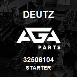 32506104 Deutz STARTER | AGA Parts