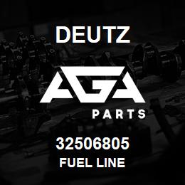 32506805 Deutz FUEL LINE | AGA Parts