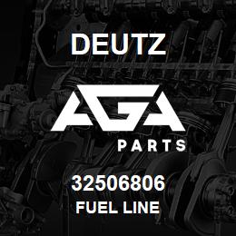 32506806 Deutz FUEL LINE | AGA Parts