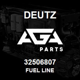 32506807 Deutz FUEL LINE | AGA Parts