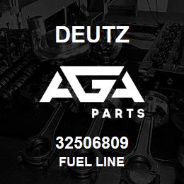 32506809 Deutz FUEL LINE | AGA Parts