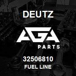 32506810 Deutz FUEL LINE | AGA Parts