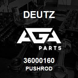 36000160 Deutz PUSHROD | AGA Parts