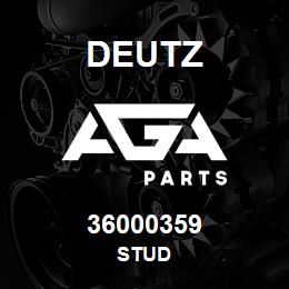 36000359 Deutz STUD | AGA Parts