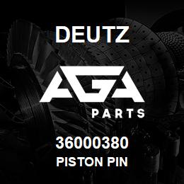 36000380 Deutz PISTON PIN | AGA Parts