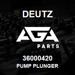 36000420 Deutz PUMP PLUNGER | AGA Parts