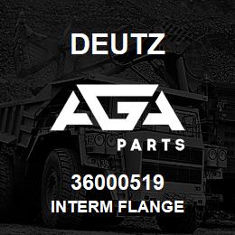 36000519 Deutz INTERM FLANGE | AGA Parts