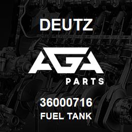 36000716 Deutz FUEL TANK | AGA Parts