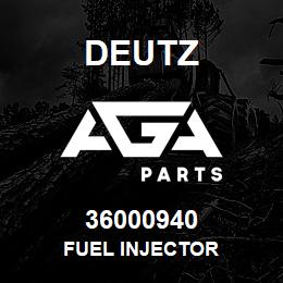 36000940 Deutz FUEL INJECTOR | AGA Parts