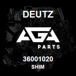 36001020 Deutz SHIM | AGA Parts