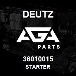 36010015 Deutz STARTER | AGA Parts