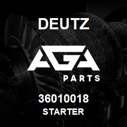 36010018 Deutz STARTER | AGA Parts