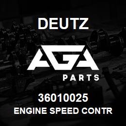 36010025 Deutz ENGINE SPEED CONTR | AGA Parts