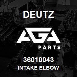 36010043 Deutz INTAKE ELBOW | AGA Parts