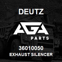 36010050 Deutz EXHAUST SILENCER | AGA Parts