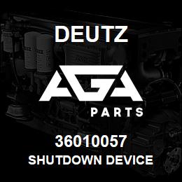 36010057 Deutz SHUTDOWN DEVICE | AGA Parts