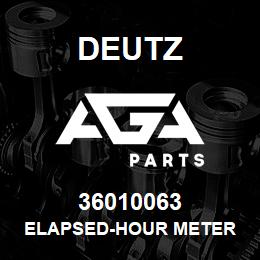 36010063 Deutz ELAPSED-HOUR METER | AGA Parts