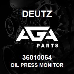 36010064 Deutz OIL PRESS MONITOR | AGA Parts