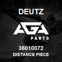 36010072 Deutz DISTANCE PIECE | AGA Parts