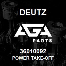 36010092 Deutz POWER TAKE-OFF | AGA Parts