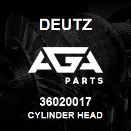 36020017 Deutz CYLINDER HEAD | AGA Parts