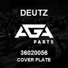 36020056 Deutz COVER PLATE | AGA Parts