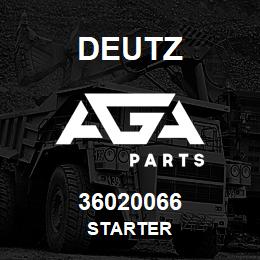 36020066 Deutz STARTER | AGA Parts