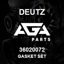 36020072 Deutz GASKET SET | AGA Parts