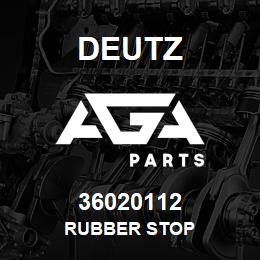 36020112 Deutz RUBBER STOP | AGA Parts