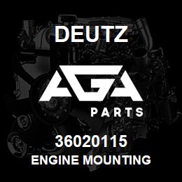 36020115 Deutz ENGINE MOUNTING | AGA Parts