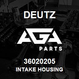 36020205 Deutz INTAKE HOUSING | AGA Parts