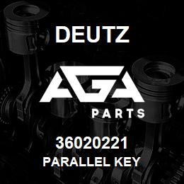 36020221 Deutz PARALLEL KEY | AGA Parts