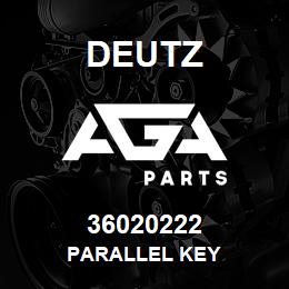 36020222 Deutz PARALLEL KEY | AGA Parts