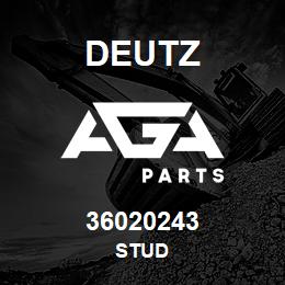 36020243 Deutz STUD | AGA Parts