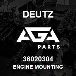 36020304 Deutz ENGINE MOUNTING | AGA Parts