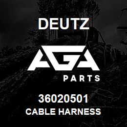 36020501 Deutz CABLE HARNESS | AGA Parts