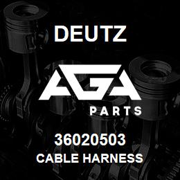 36020503 Deutz CABLE HARNESS | AGA Parts