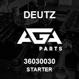 36030030 Deutz STARTER | AGA Parts