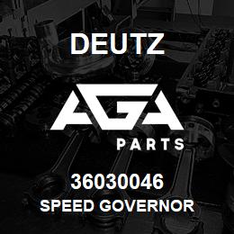 36030046 Deutz SPEED GOVERNOR | AGA Parts