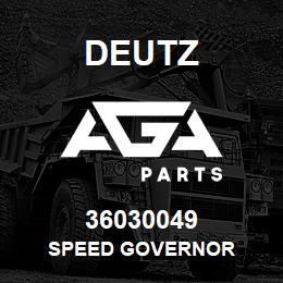 36030049 Deutz SPEED GOVERNOR | AGA Parts