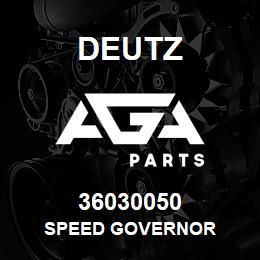 36030050 Deutz SPEED GOVERNOR | AGA Parts