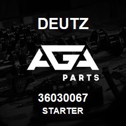 36030067 Deutz STARTER | AGA Parts