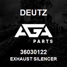 36030122 Deutz EXHAUST SILENCER | AGA Parts